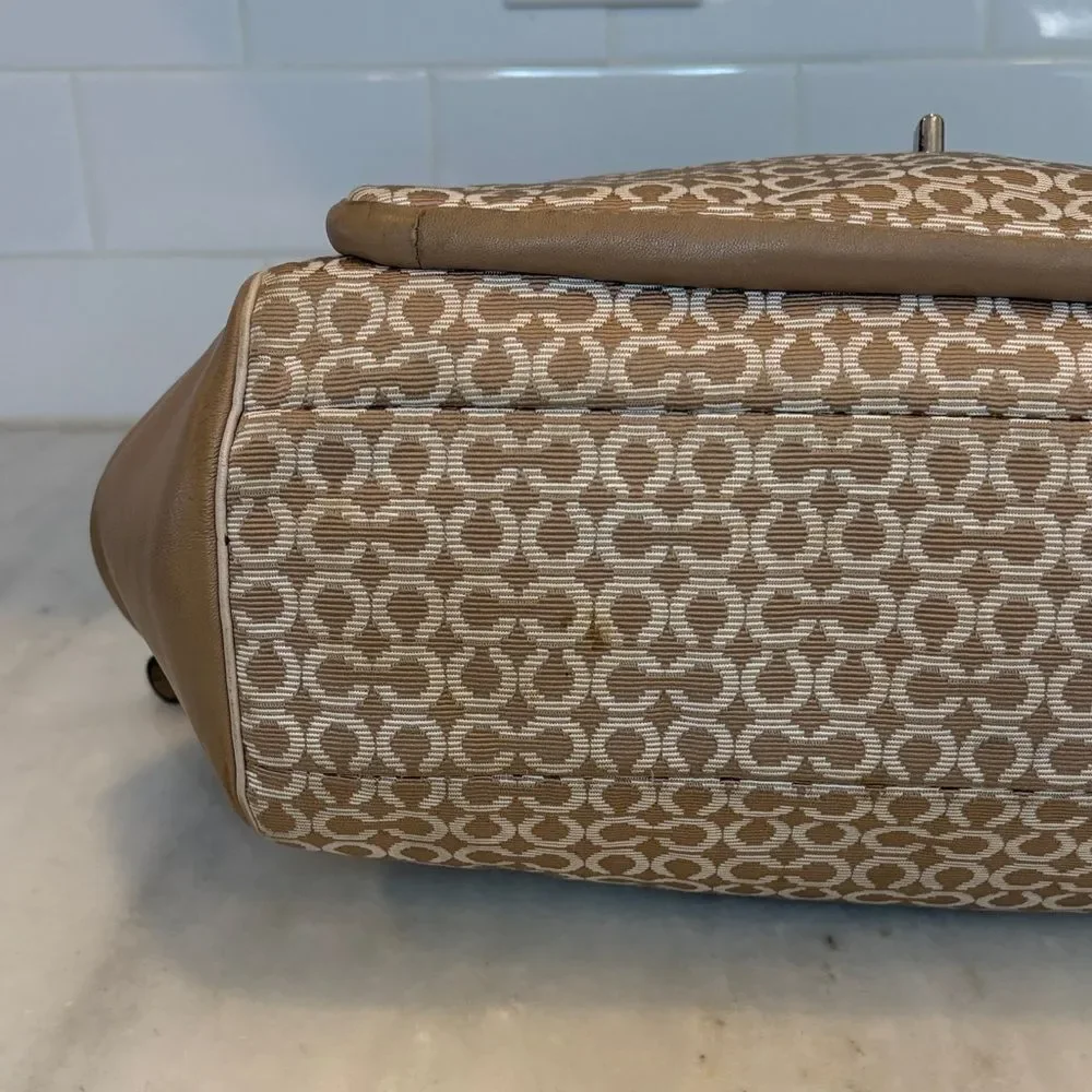 Coach Bag Purse Handbag Kimberly Needlepoint Carry All Crossbody Convert Tote